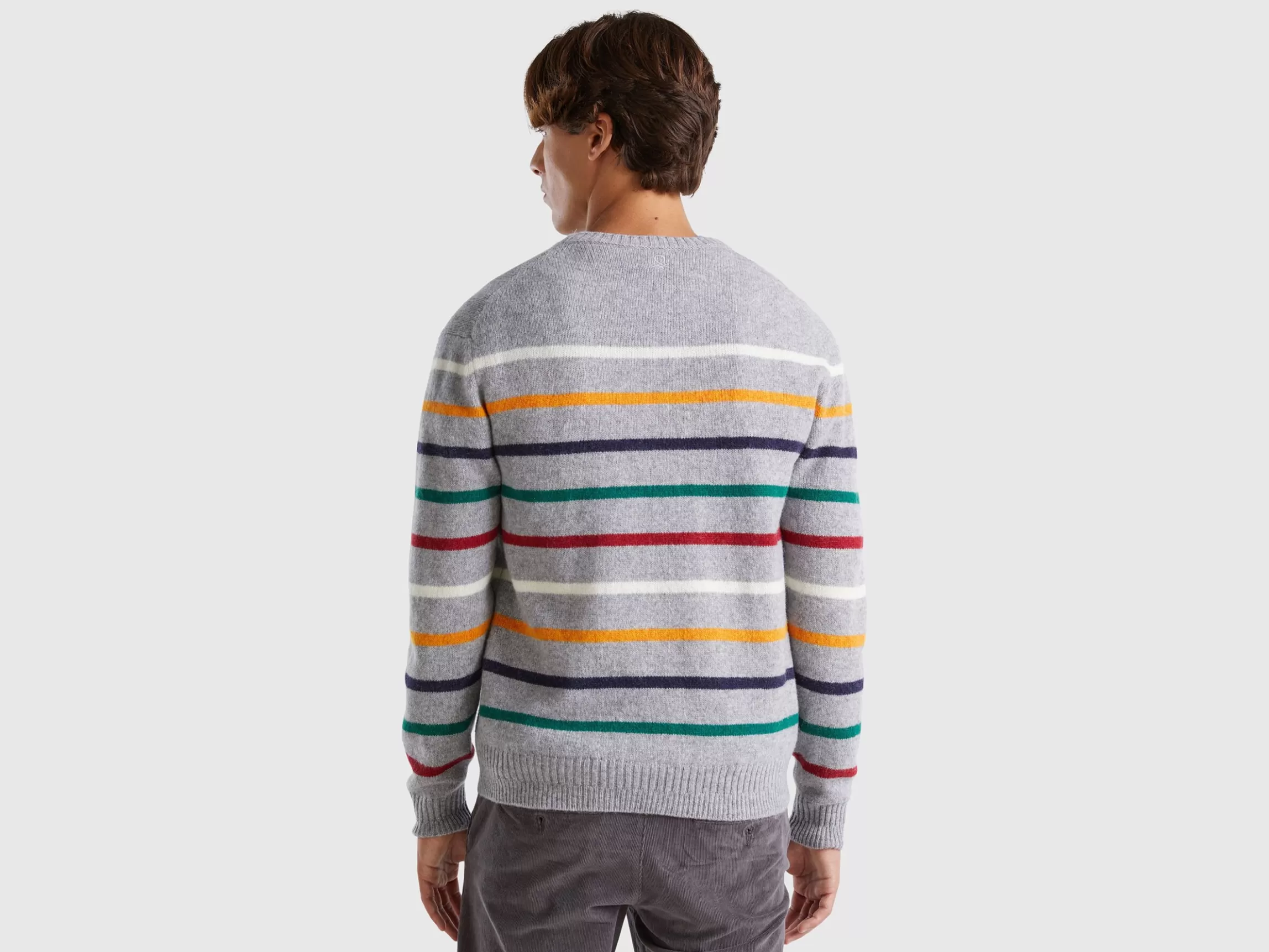 United Colors of Benetton Sweater in pure Shetland wool