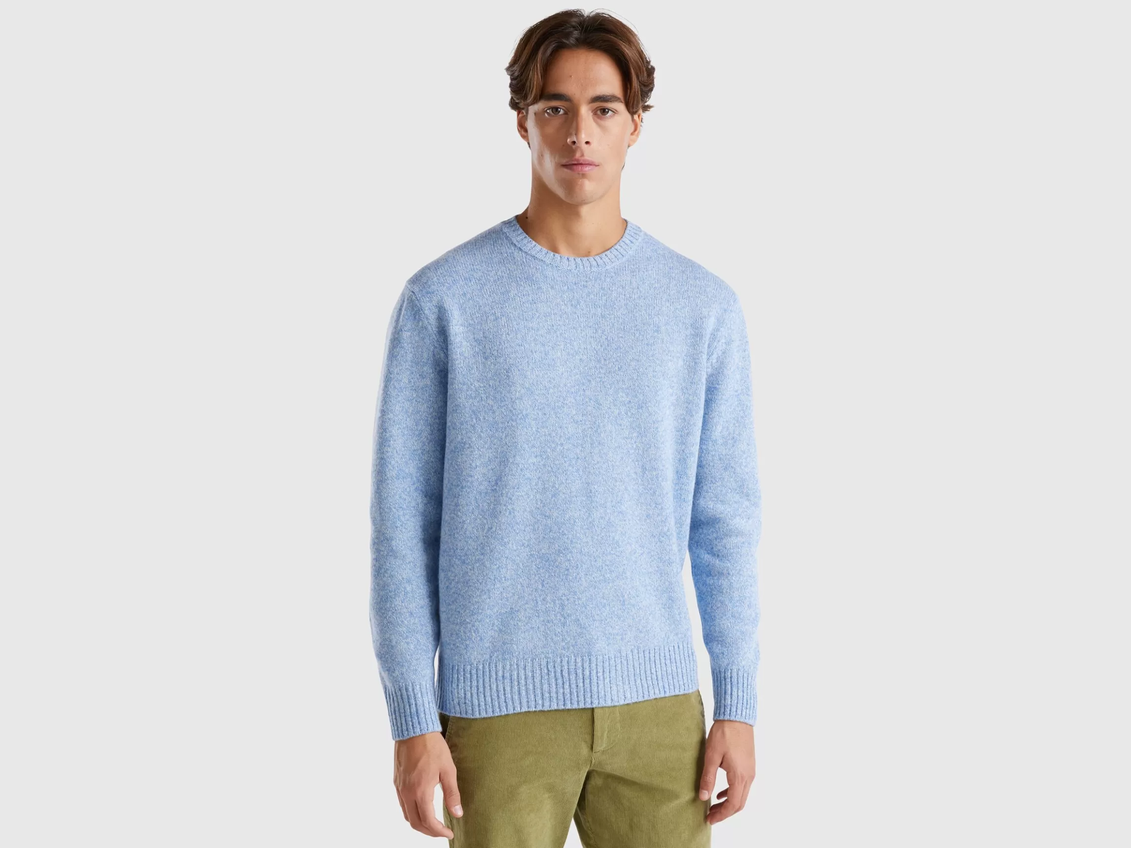 United Colors of Benetton Sweater in Shetland wool