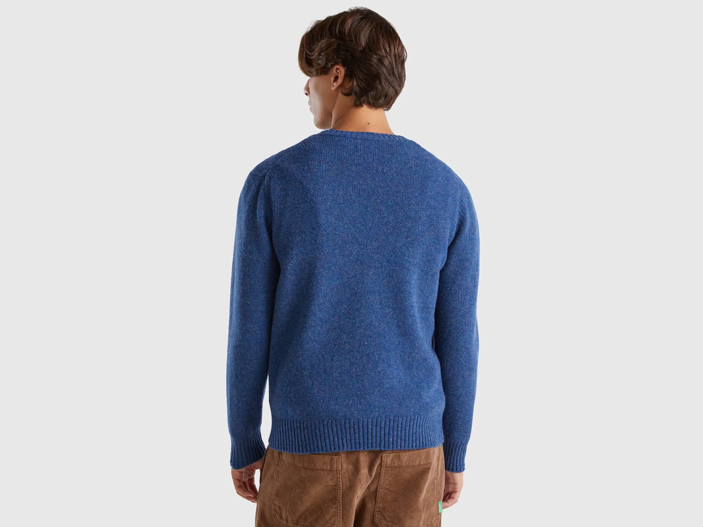 United Colors of Benetton Sweater in Shetland wool