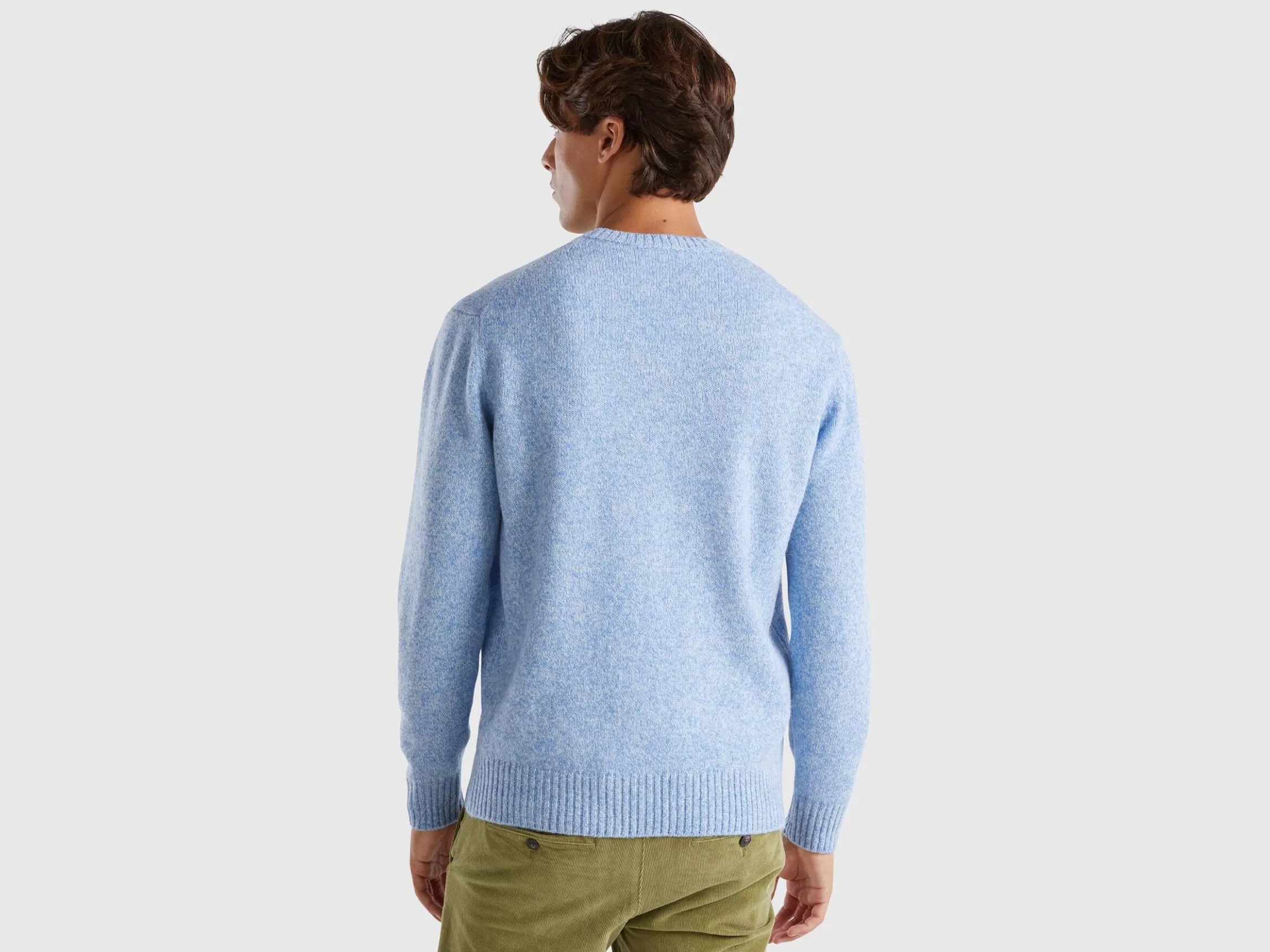 United Colors of Benetton Sweater in Shetland wool