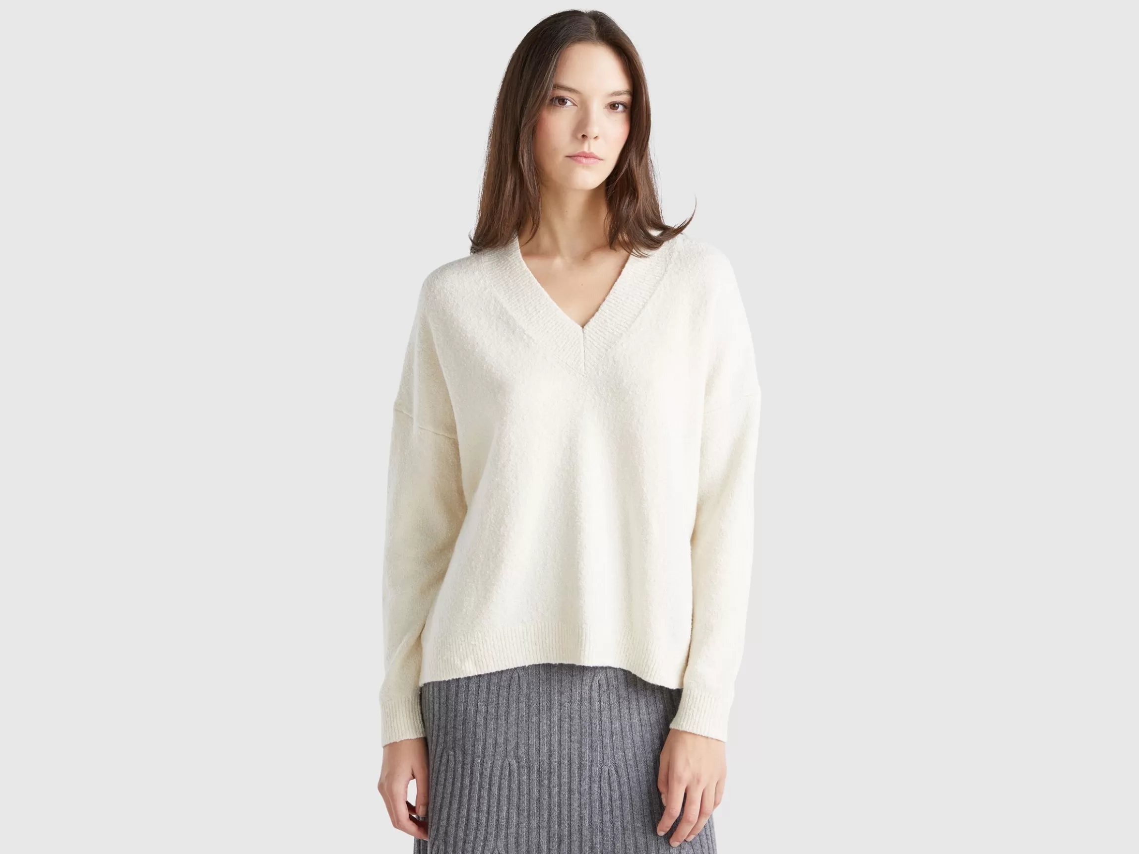 United Colors of Benetton Sweater with V-neck