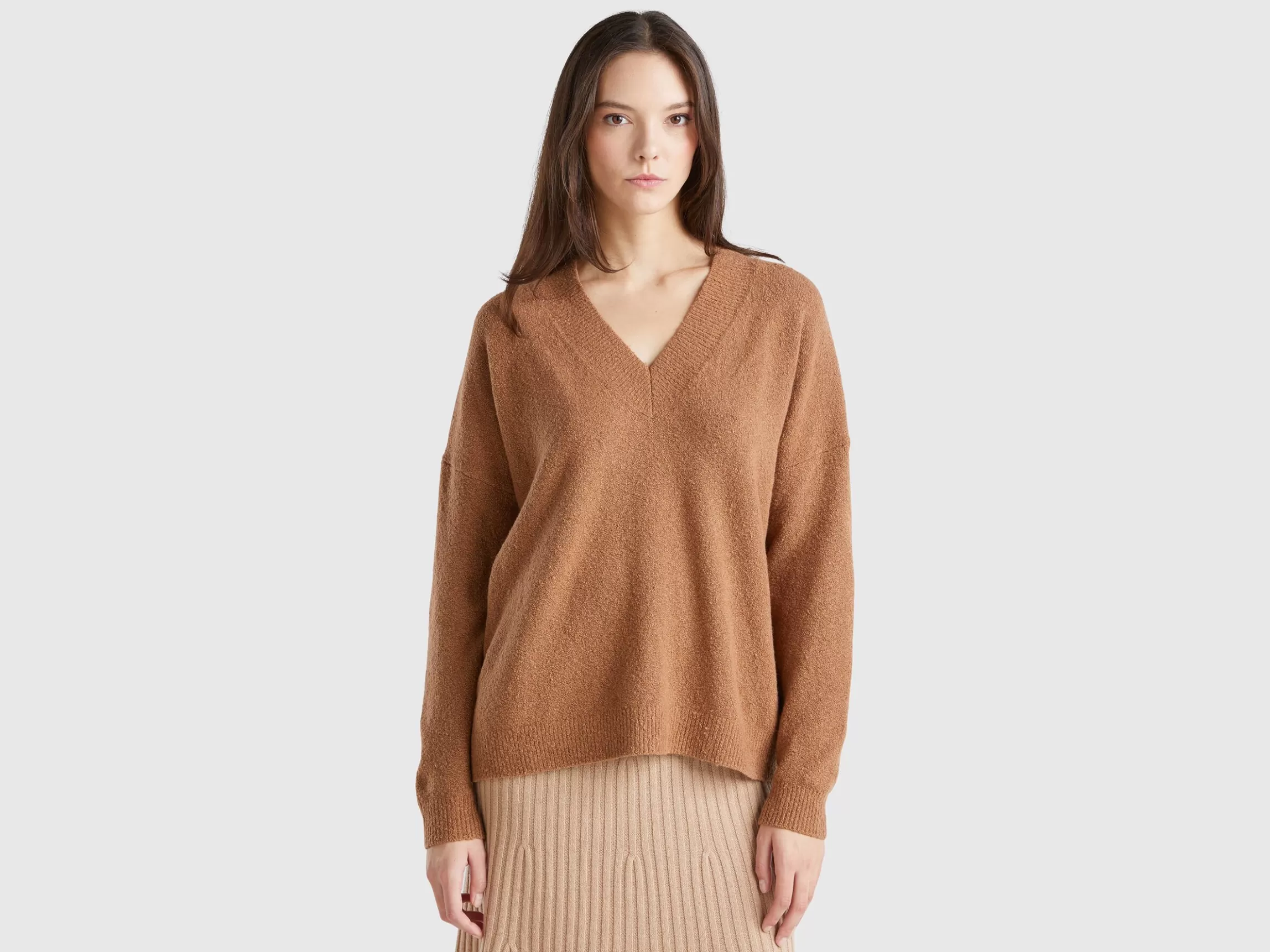 United Colors of Benetton Sweater with V-neck