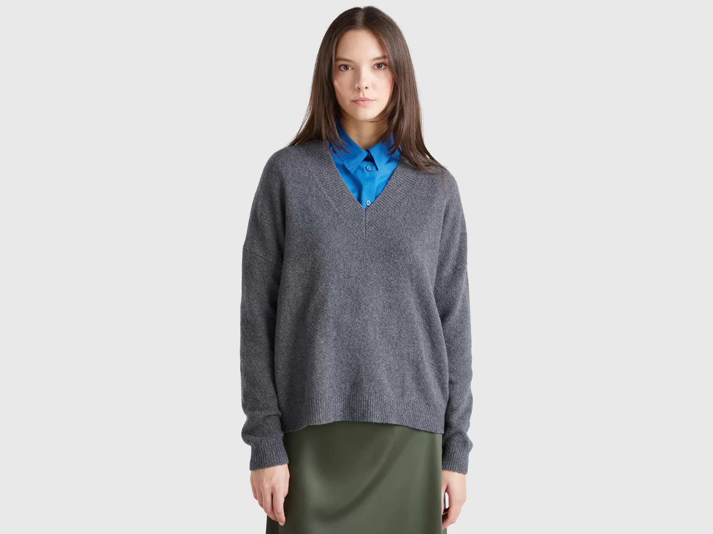 United Colors of Benetton Sweater with V-neck