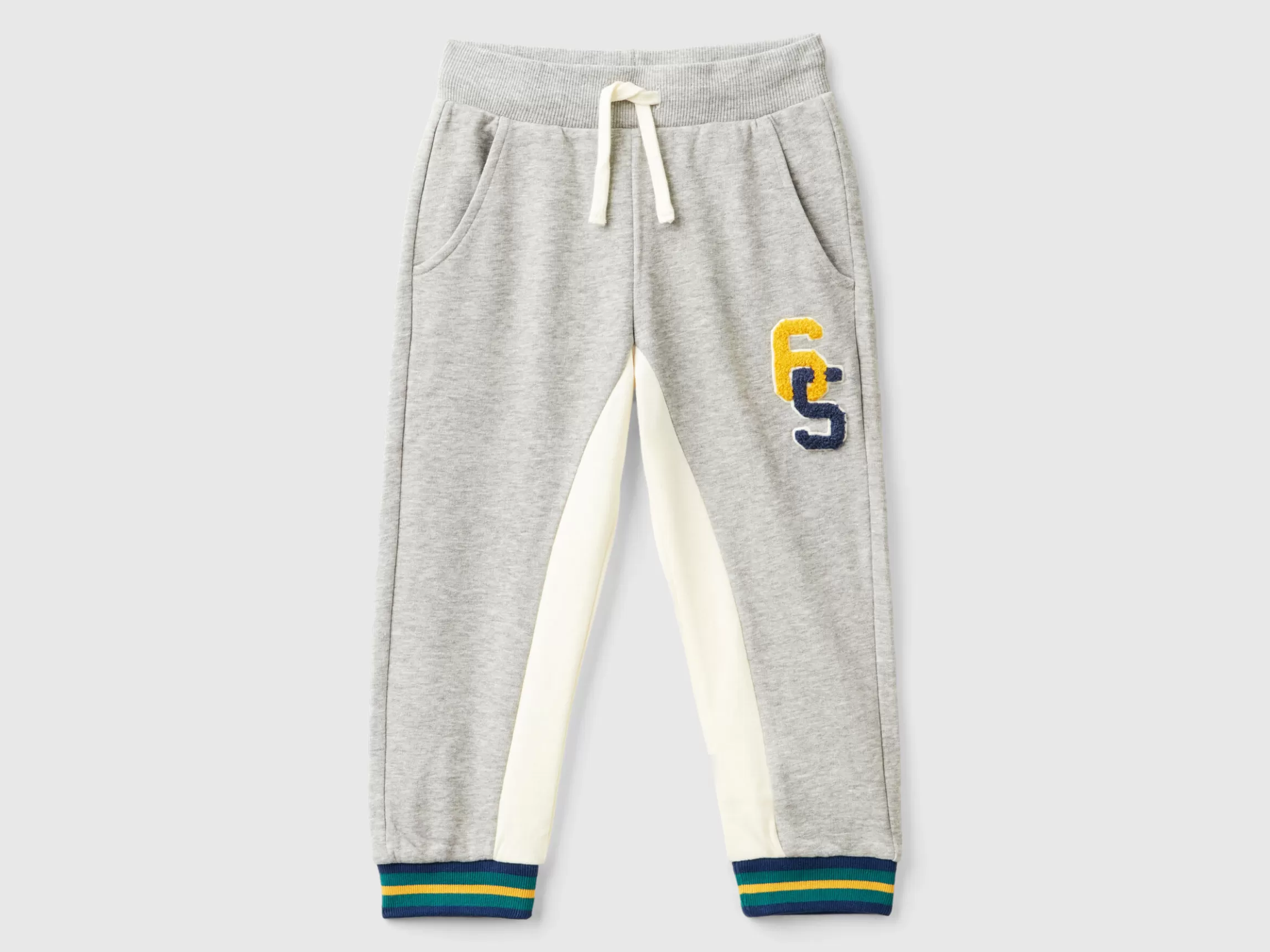 United Colors of Benetton Sweatpants with embroidery