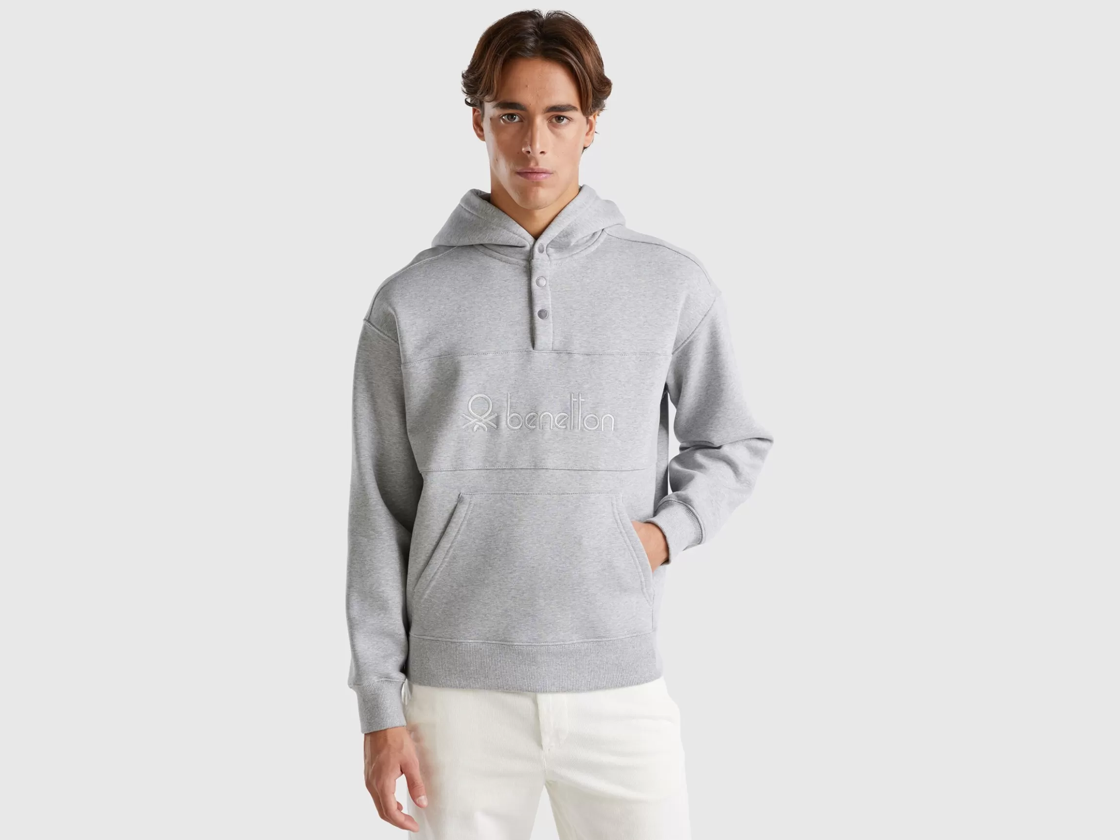 United Colors of Benetton Sweatshirt in warm cotton