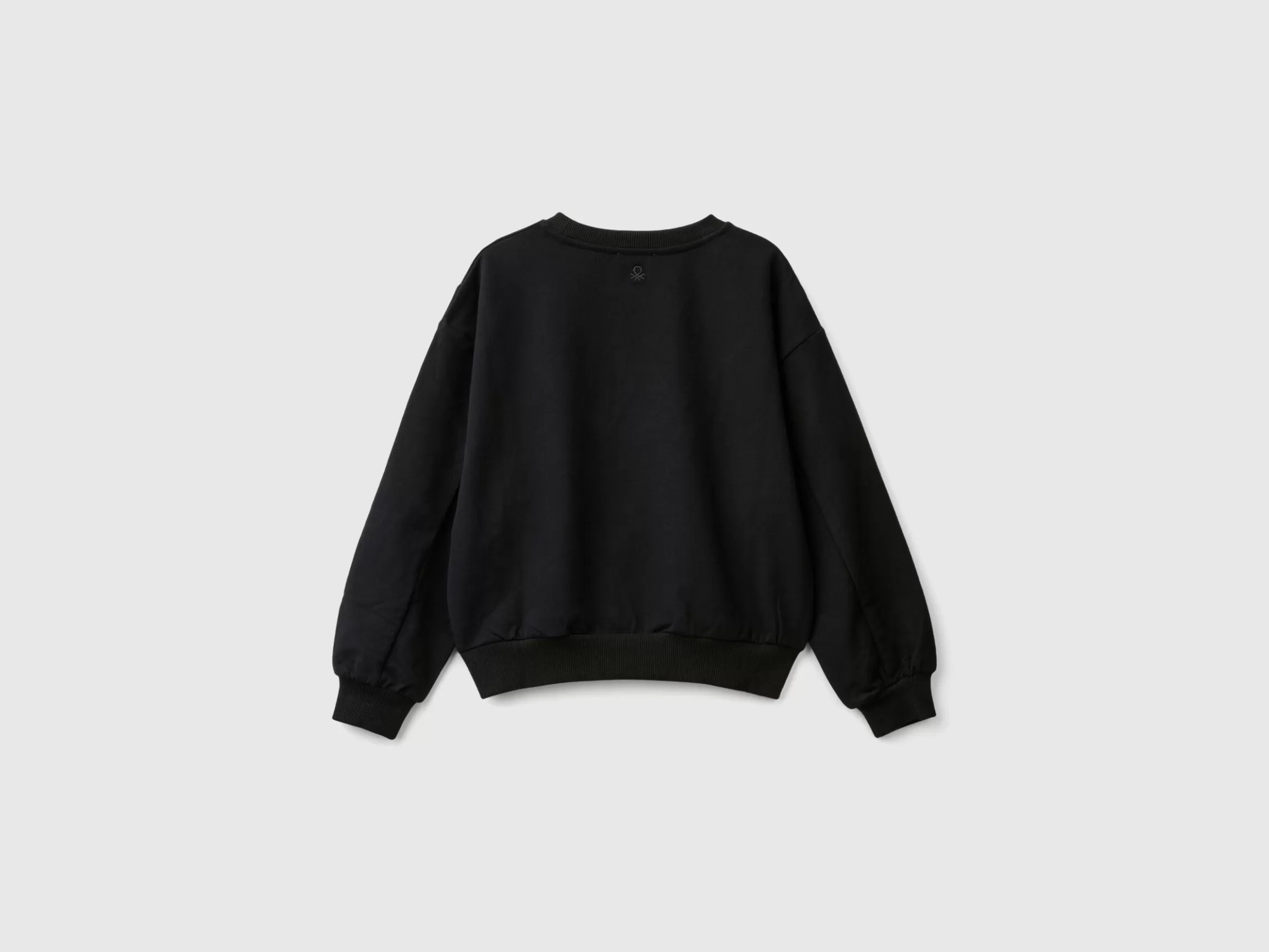 United Colors of Benetton Sweatshirt with jewel-like applique