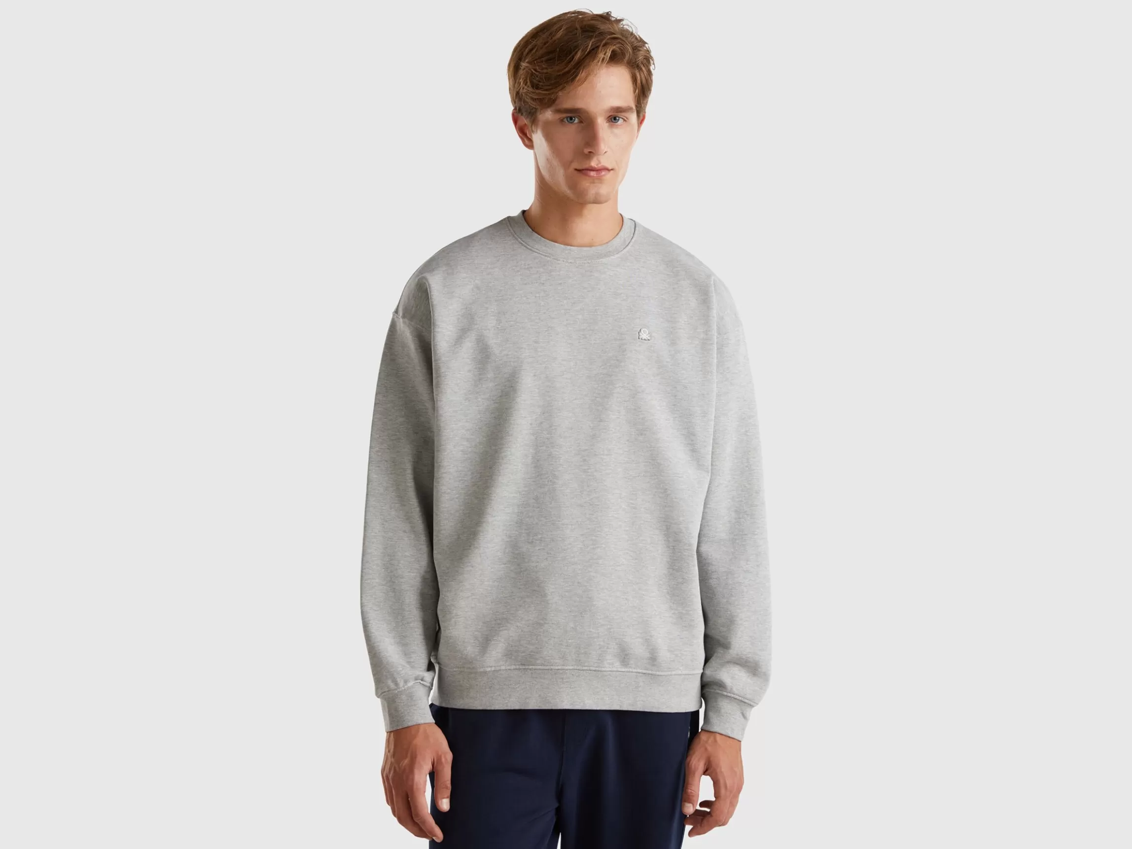 United Colors of Benetton Sweatshirt with logo patch