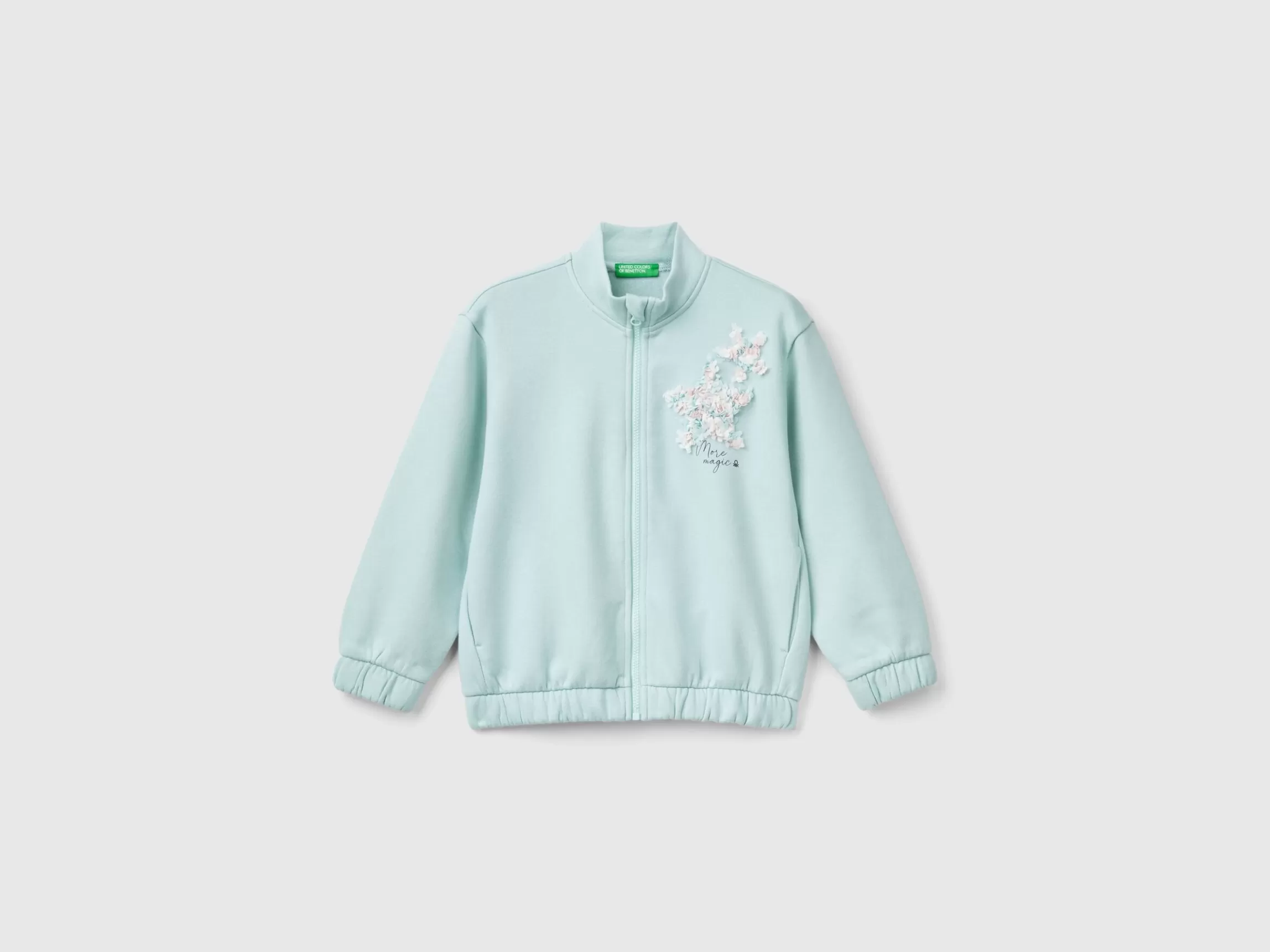 United Colors of Benetton Sweatshirt with petal applique