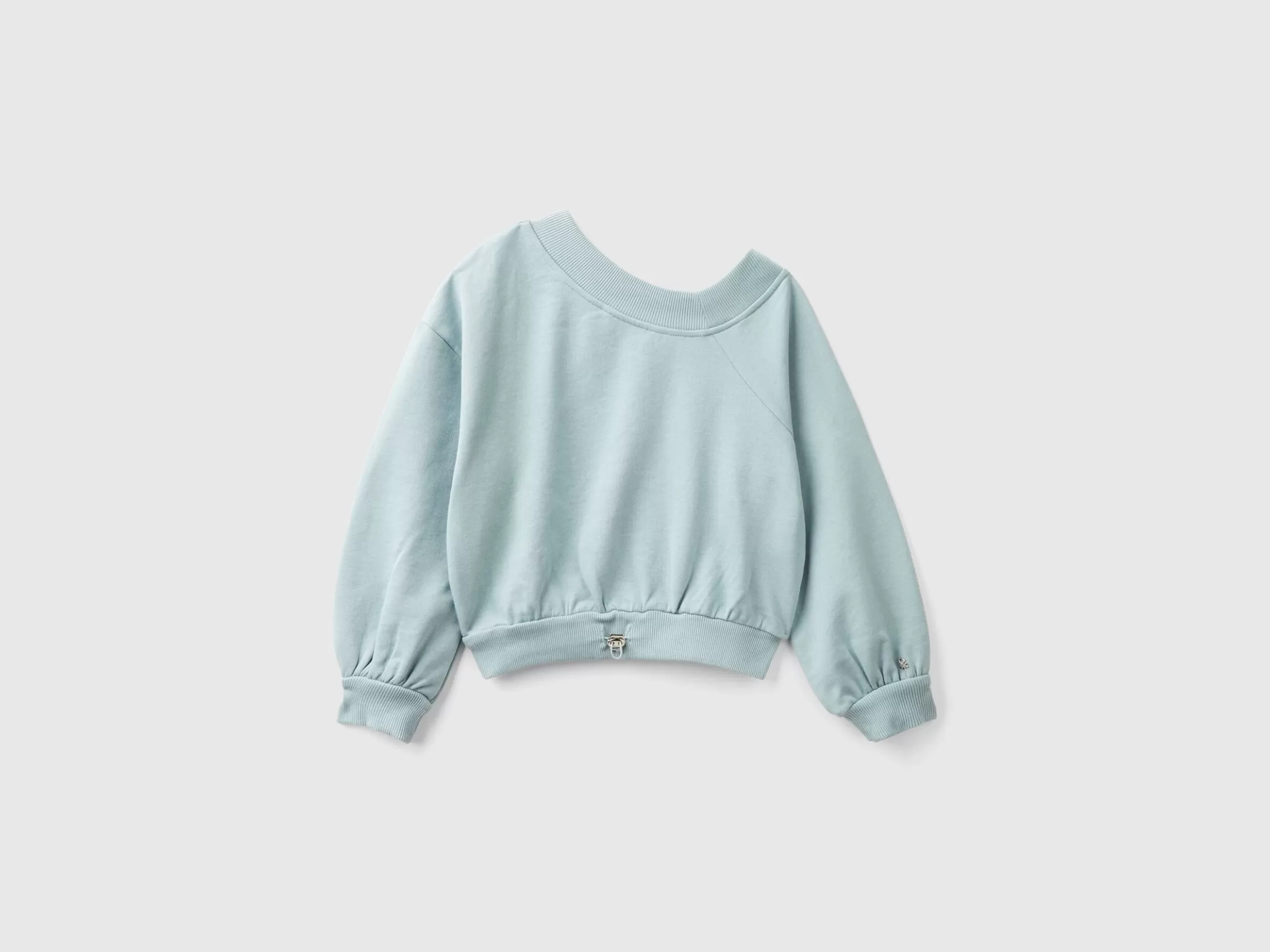 United Colors of Benetton Sweatshirt with uneven neckline