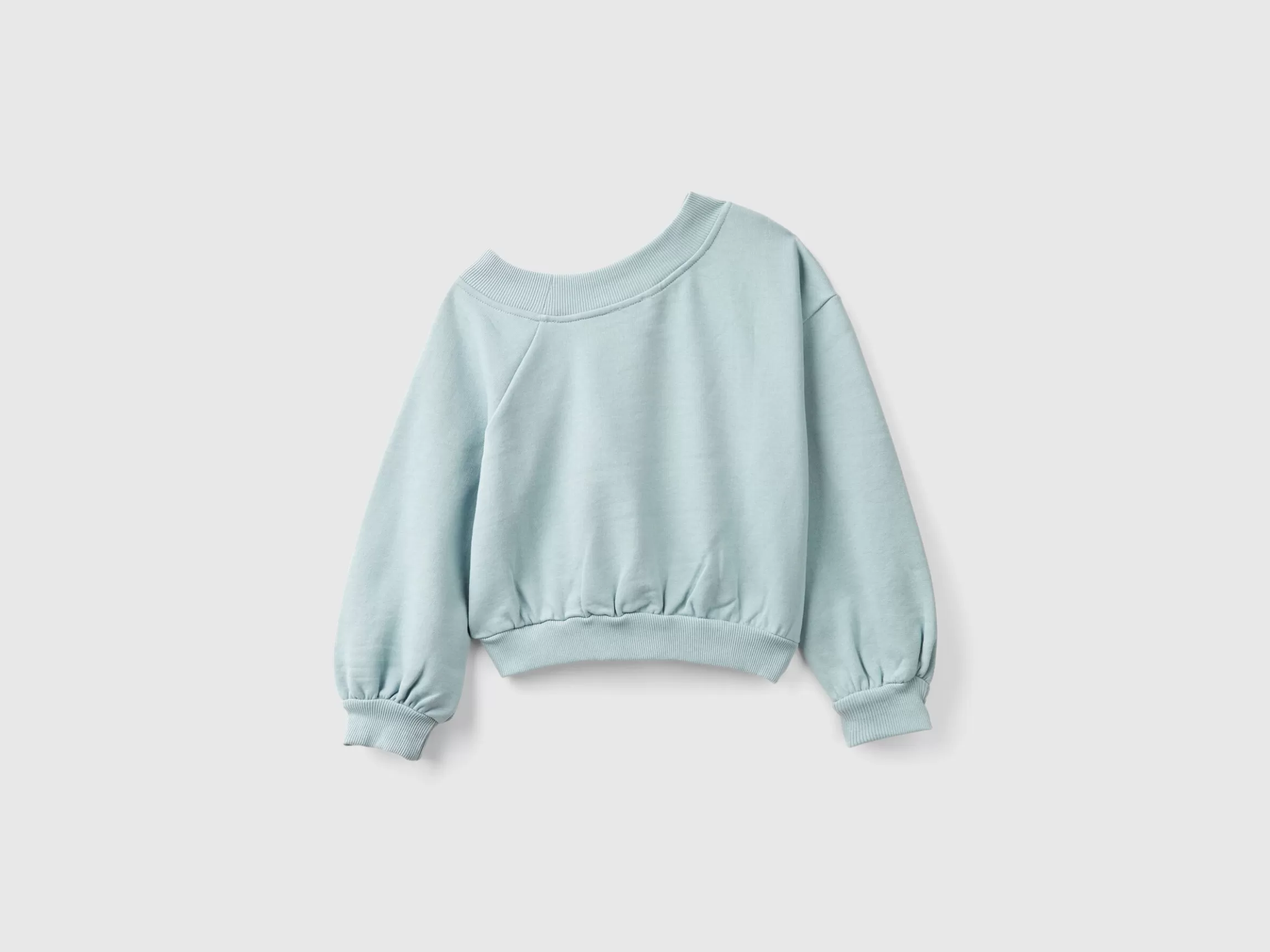 United Colors of Benetton Sweatshirt with uneven neckline