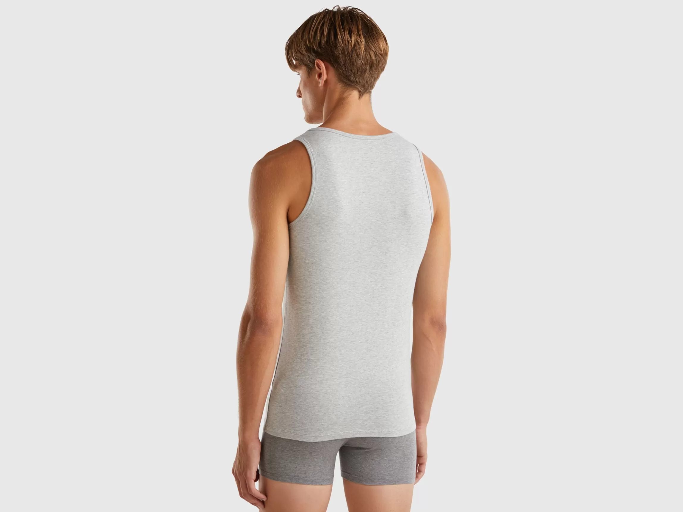 United Colors of Benetton Tank top in organic stretch cotton