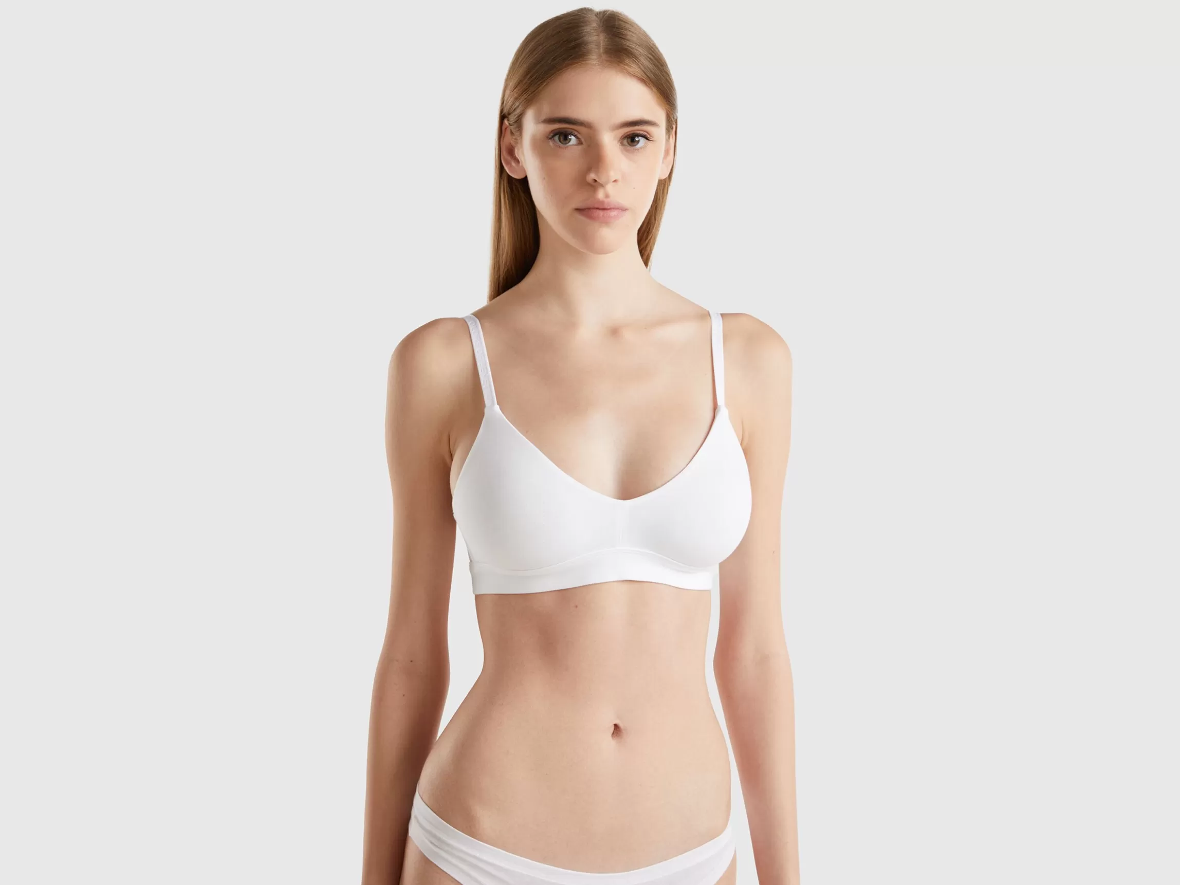 United Colors of Benetton Triangle bra without padding