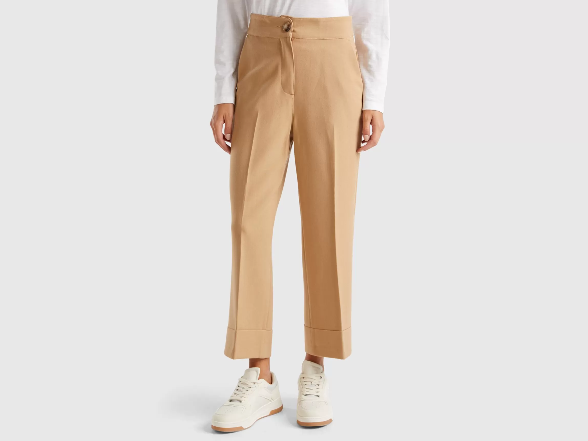 United Colors of Benetton Trousers with cuffs