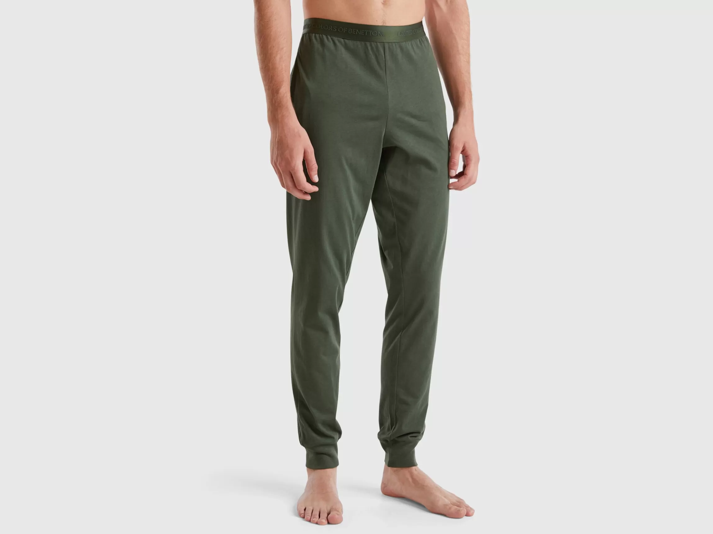 United Colors of Benetton Trousers with elastic logo