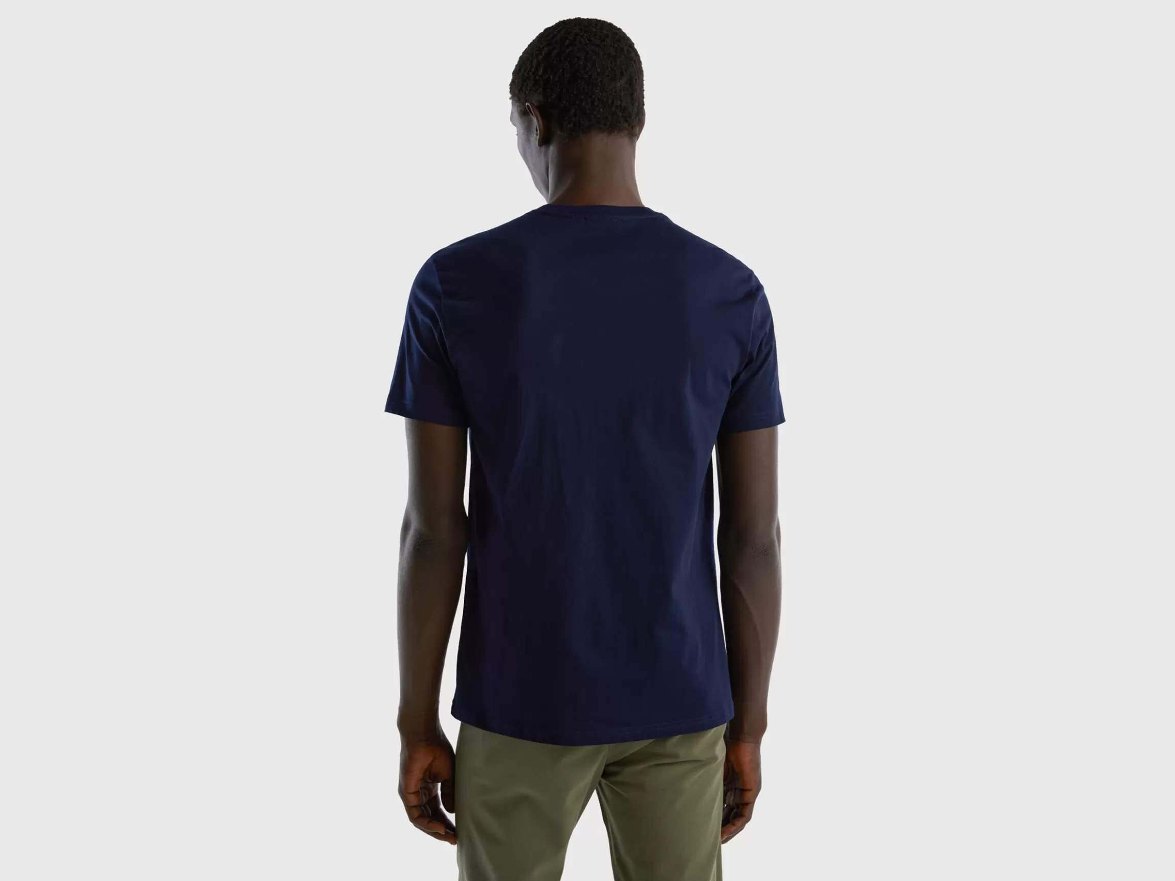 United Colors of Benetton T-shirt in long fiber cotton