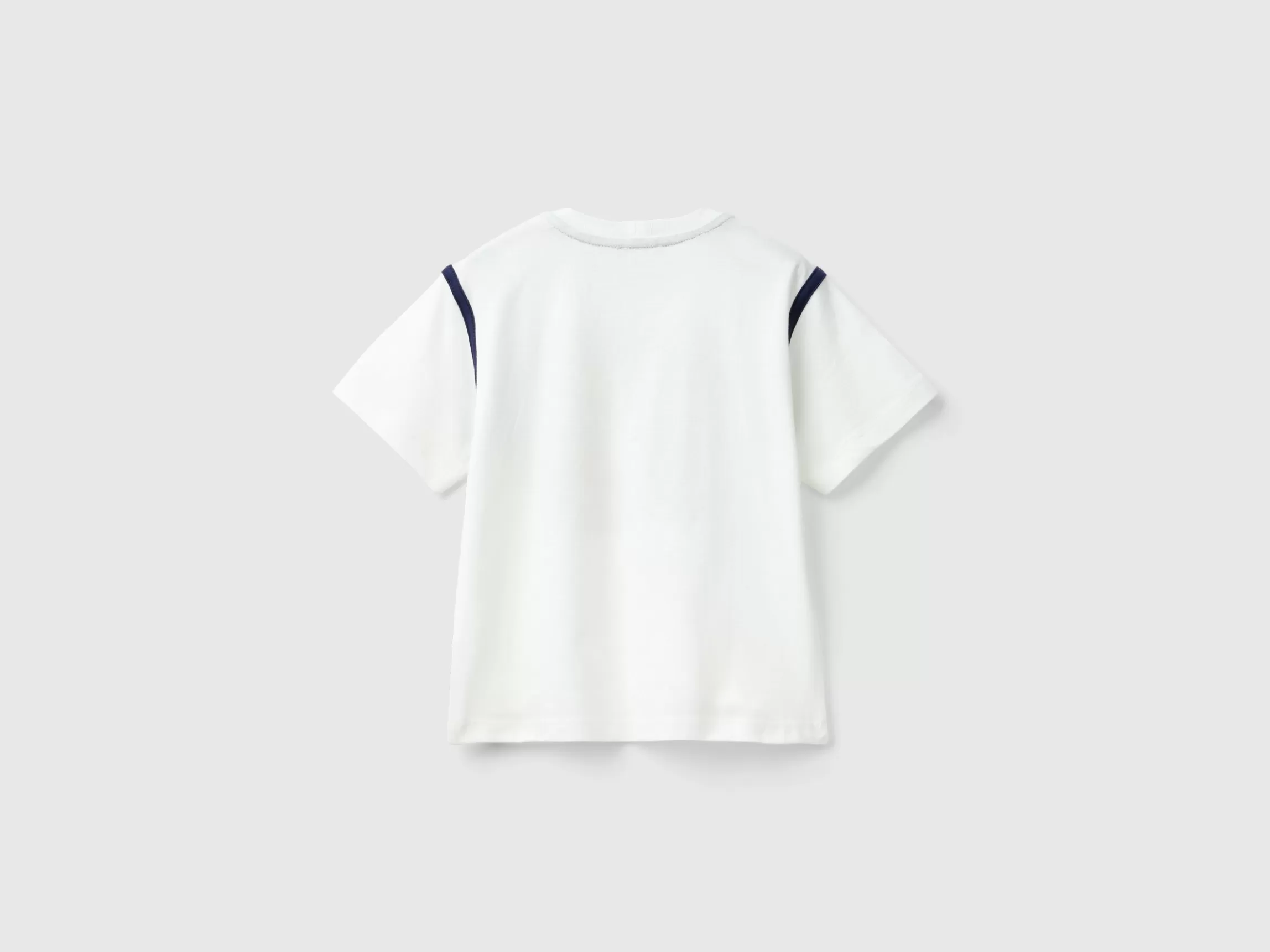 United Colors of Benetton T-shirt with graffiti print in organic cotton