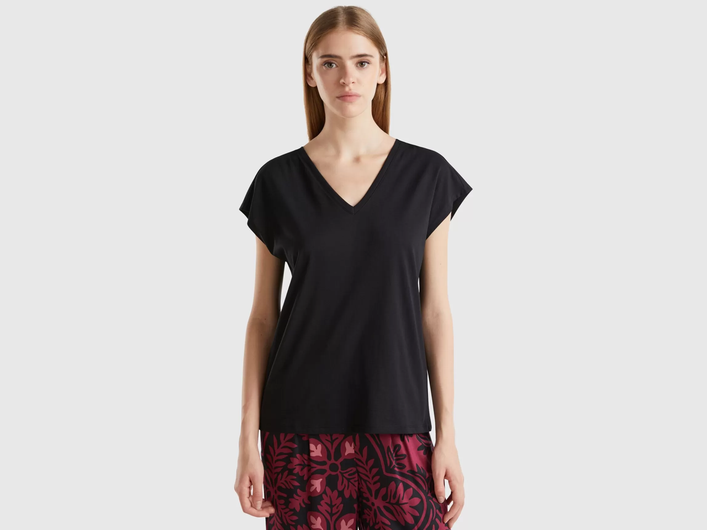 United Colors of Benetton T-shirt with kimono sleeves