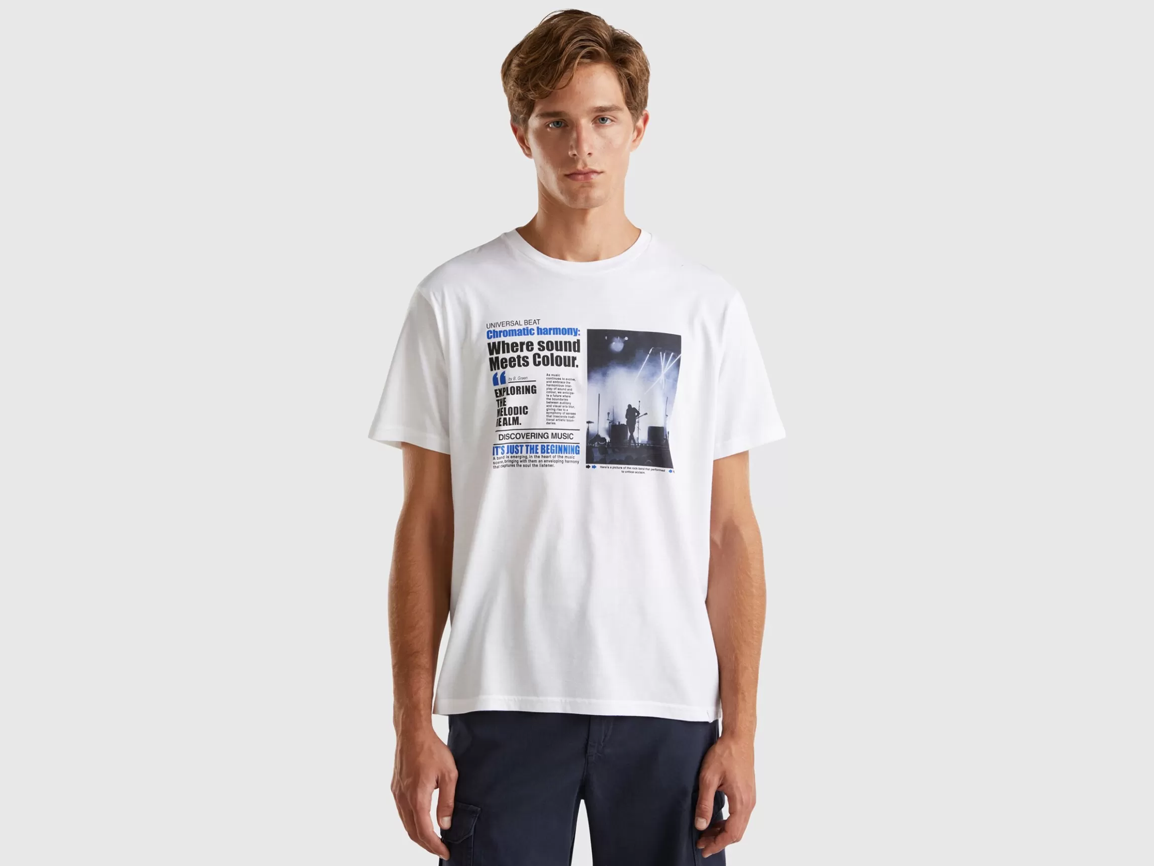 United Colors of Benetton T-shirt with photographic print