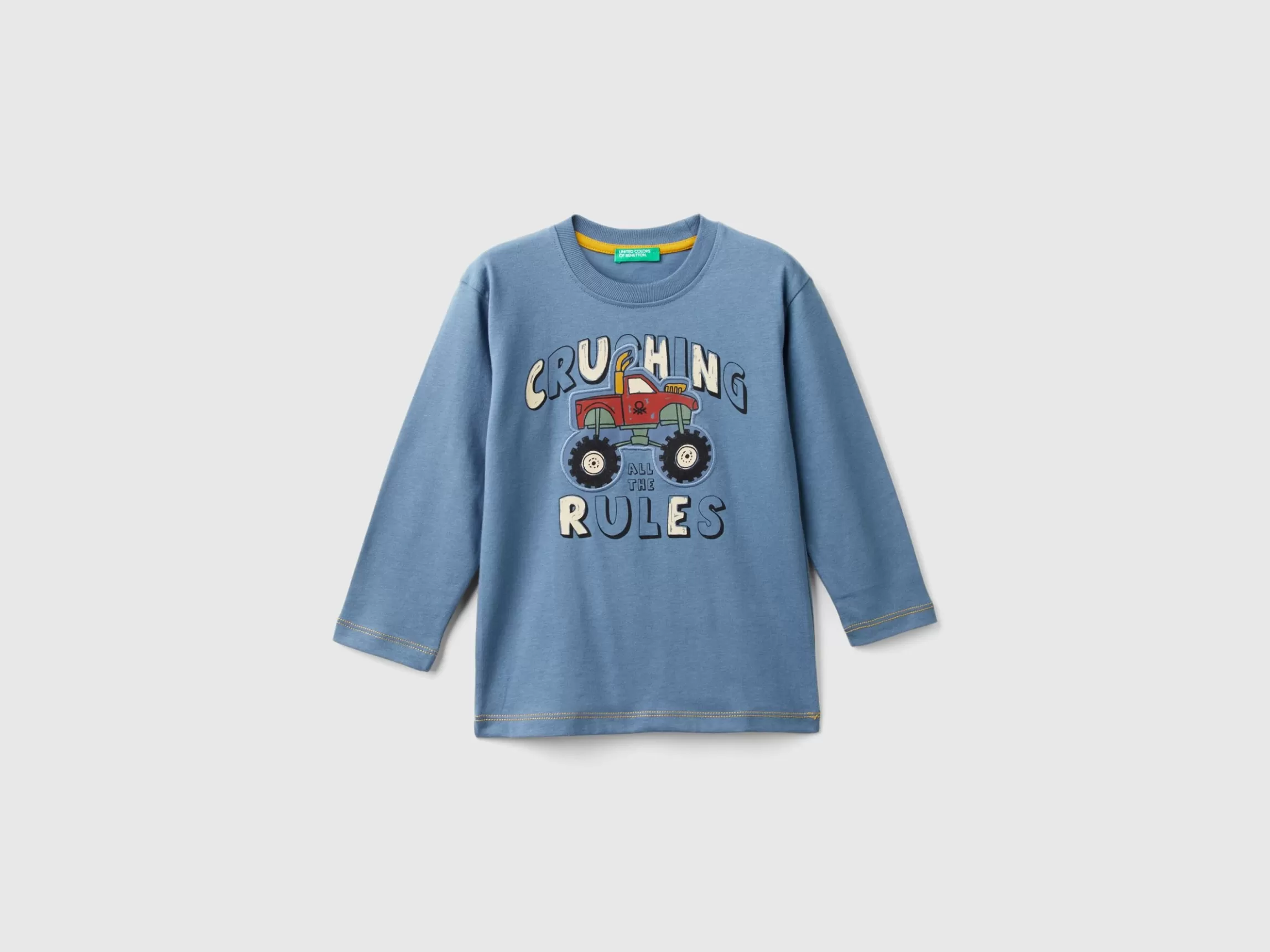 United Colors of Benetton T-shirt with print and applique