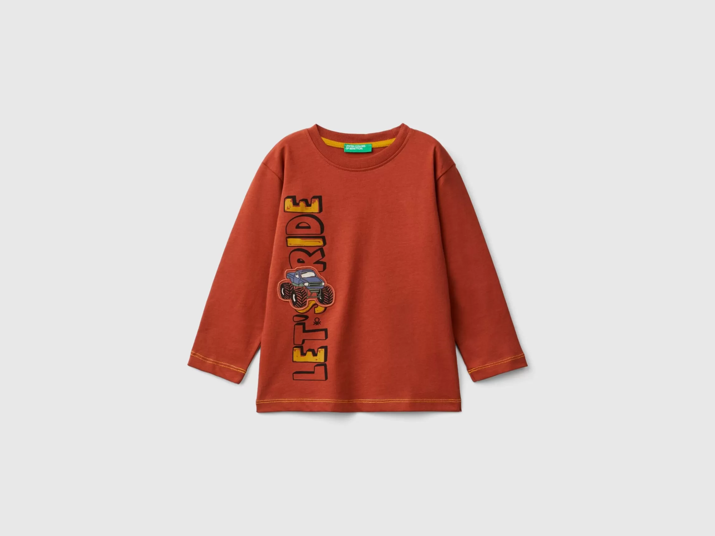 United Colors of Benetton T-shirt with print and applique