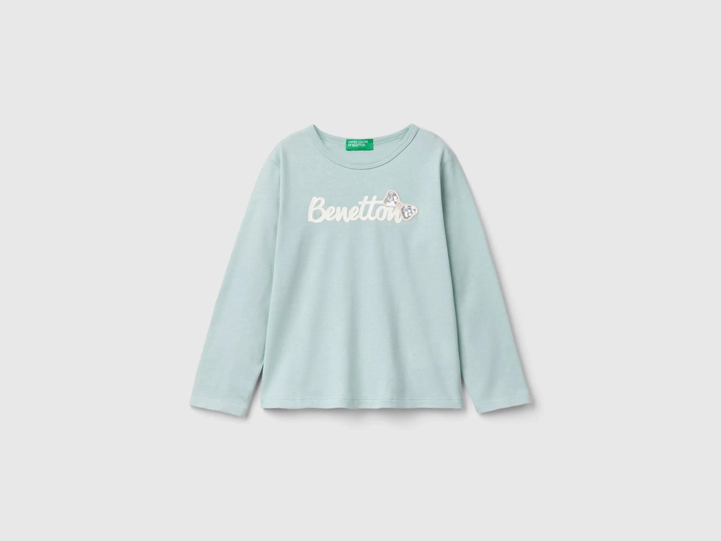 United Colors of Benetton T-shirt with print and sequins