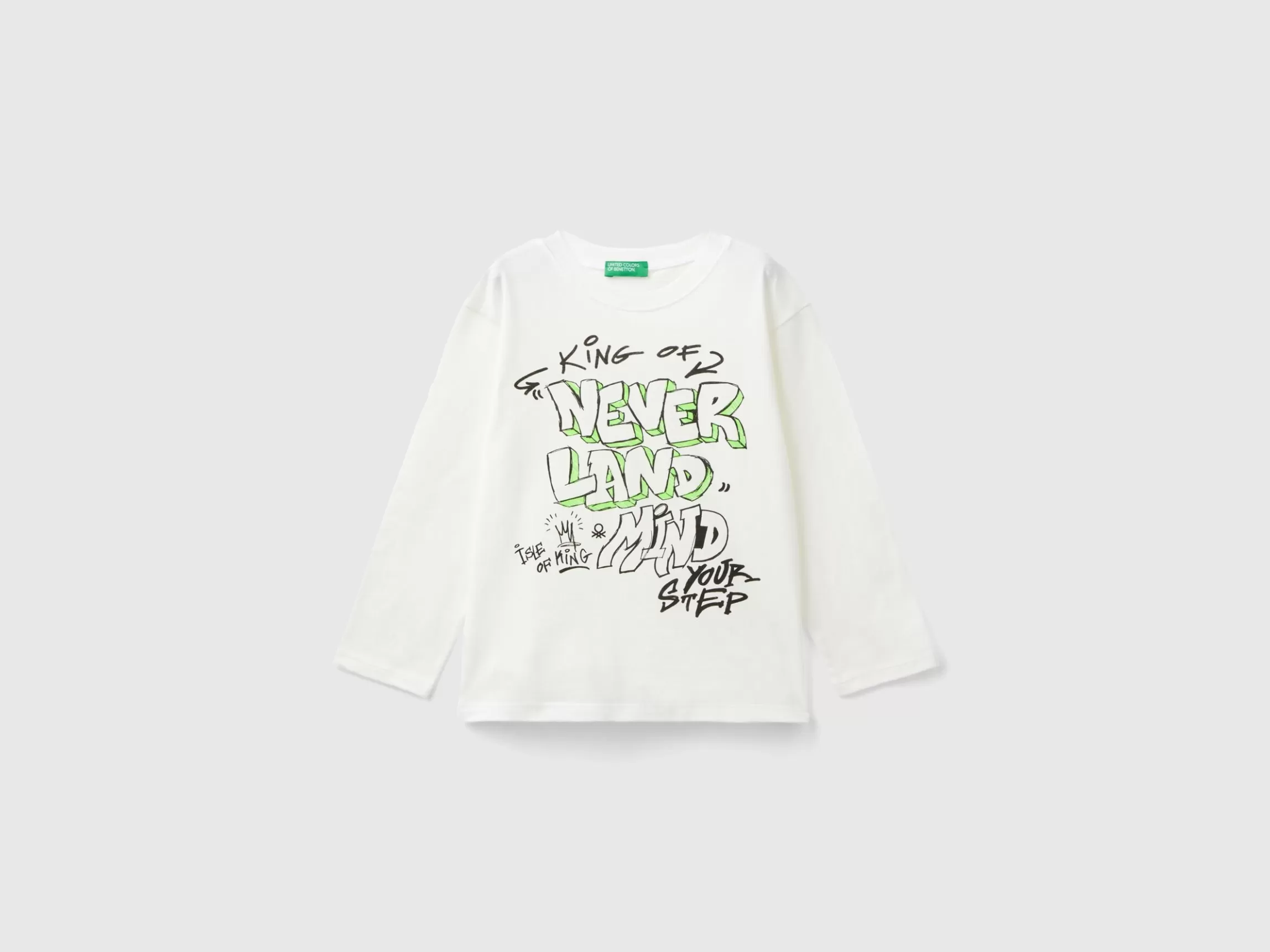 United Colors of Benetton T-shirt with print in cotton