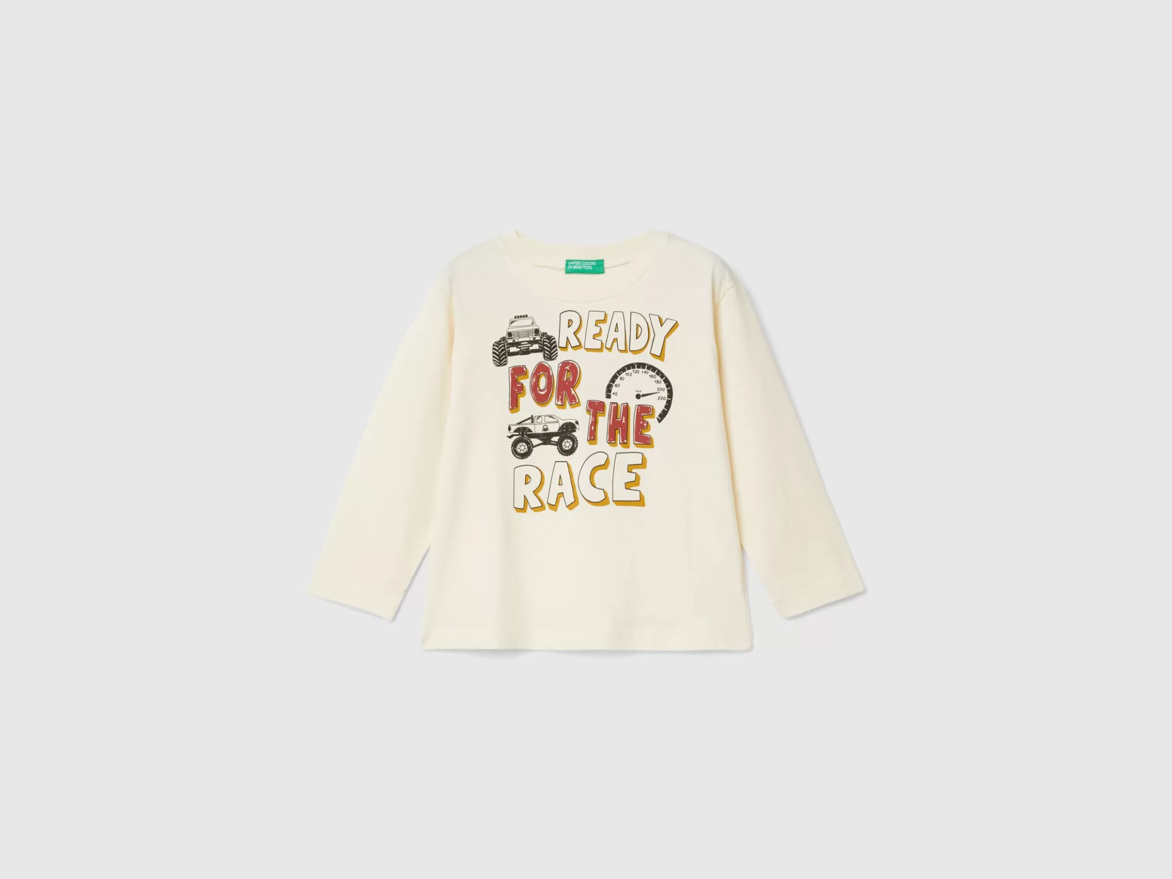 United Colors of Benetton T-shirt with print in warm organic cotton