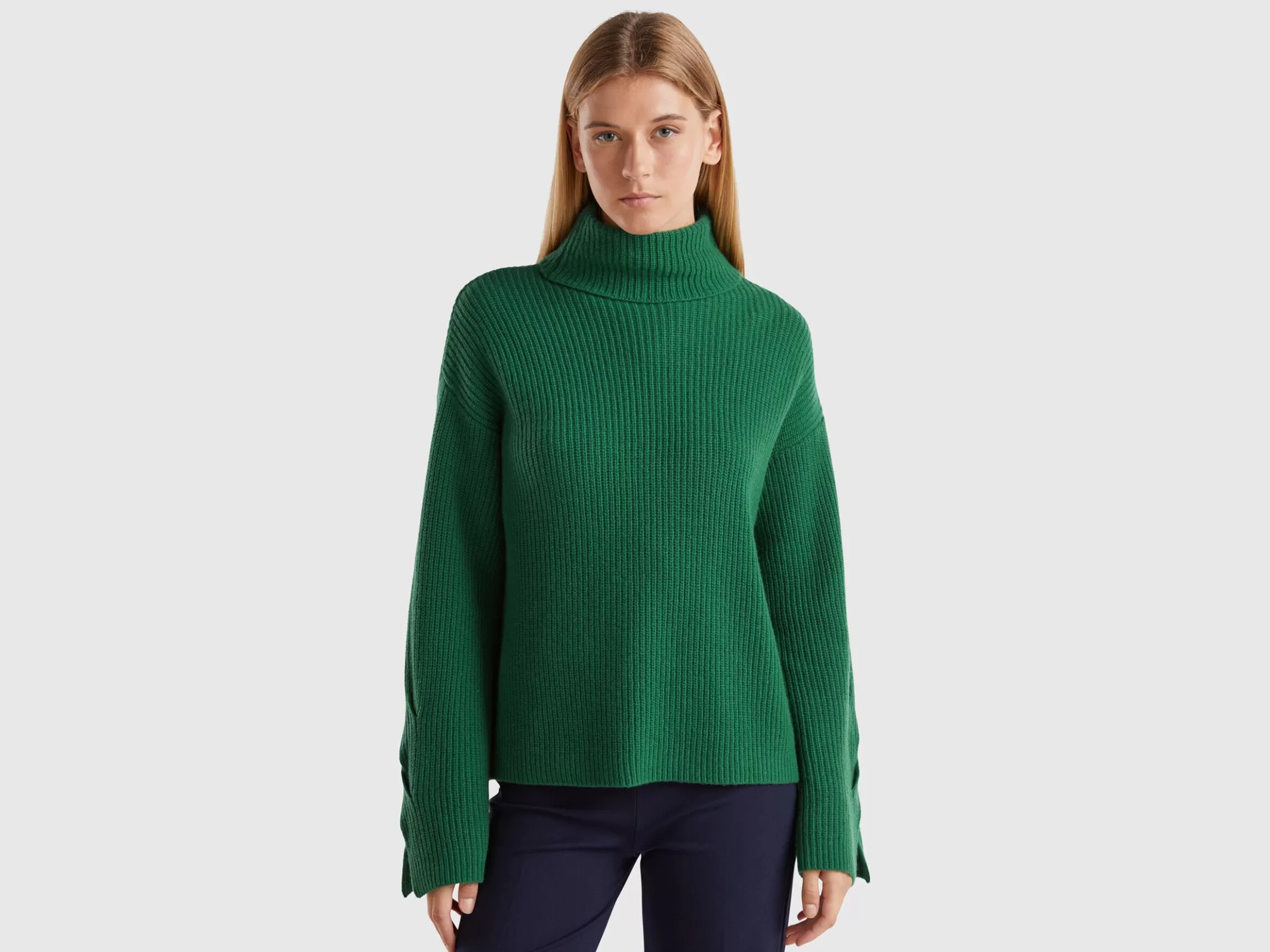 United Colors of Benetton Turtleneck with wide collar