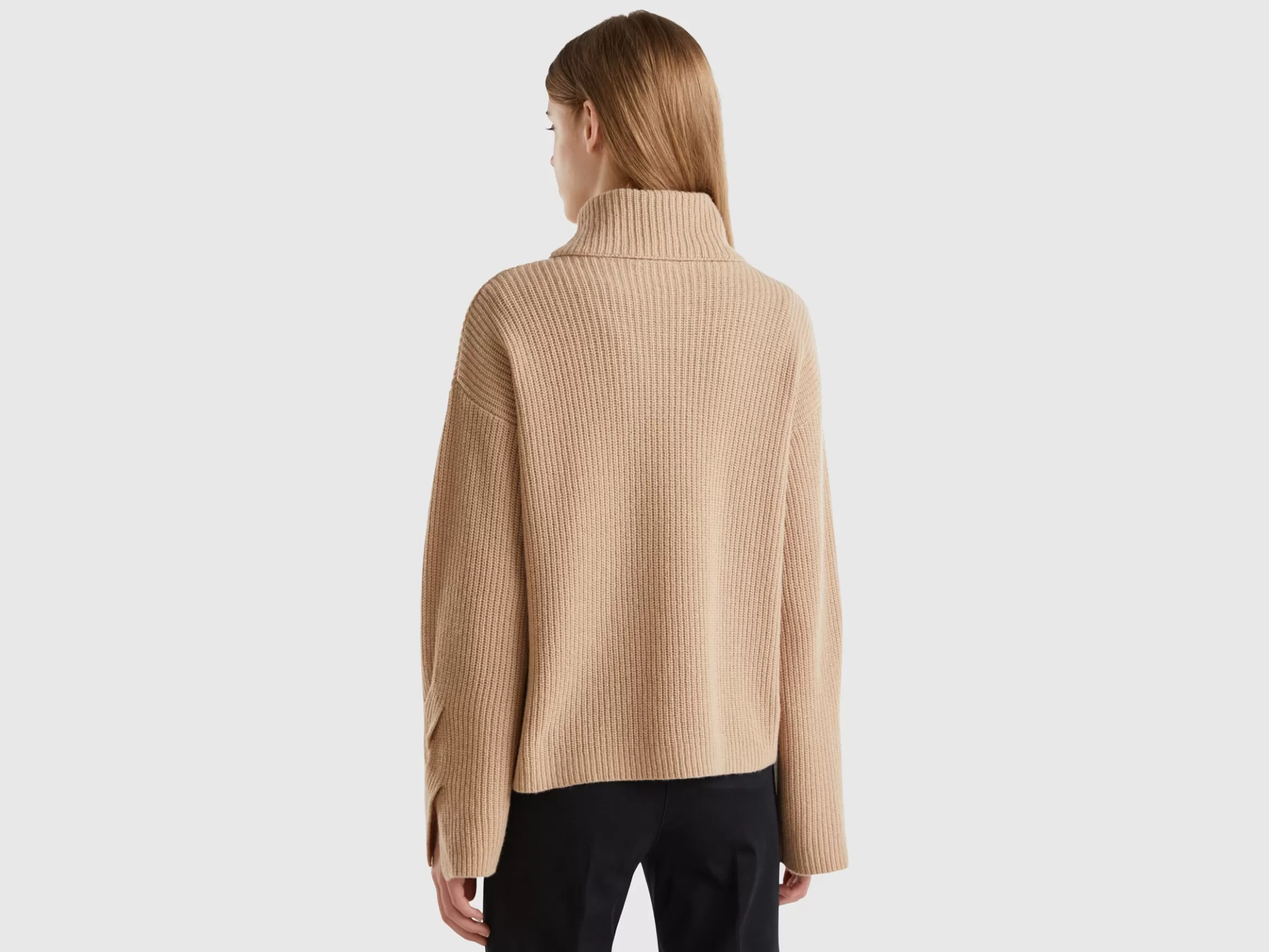 United Colors of Benetton Turtleneck with wide collar