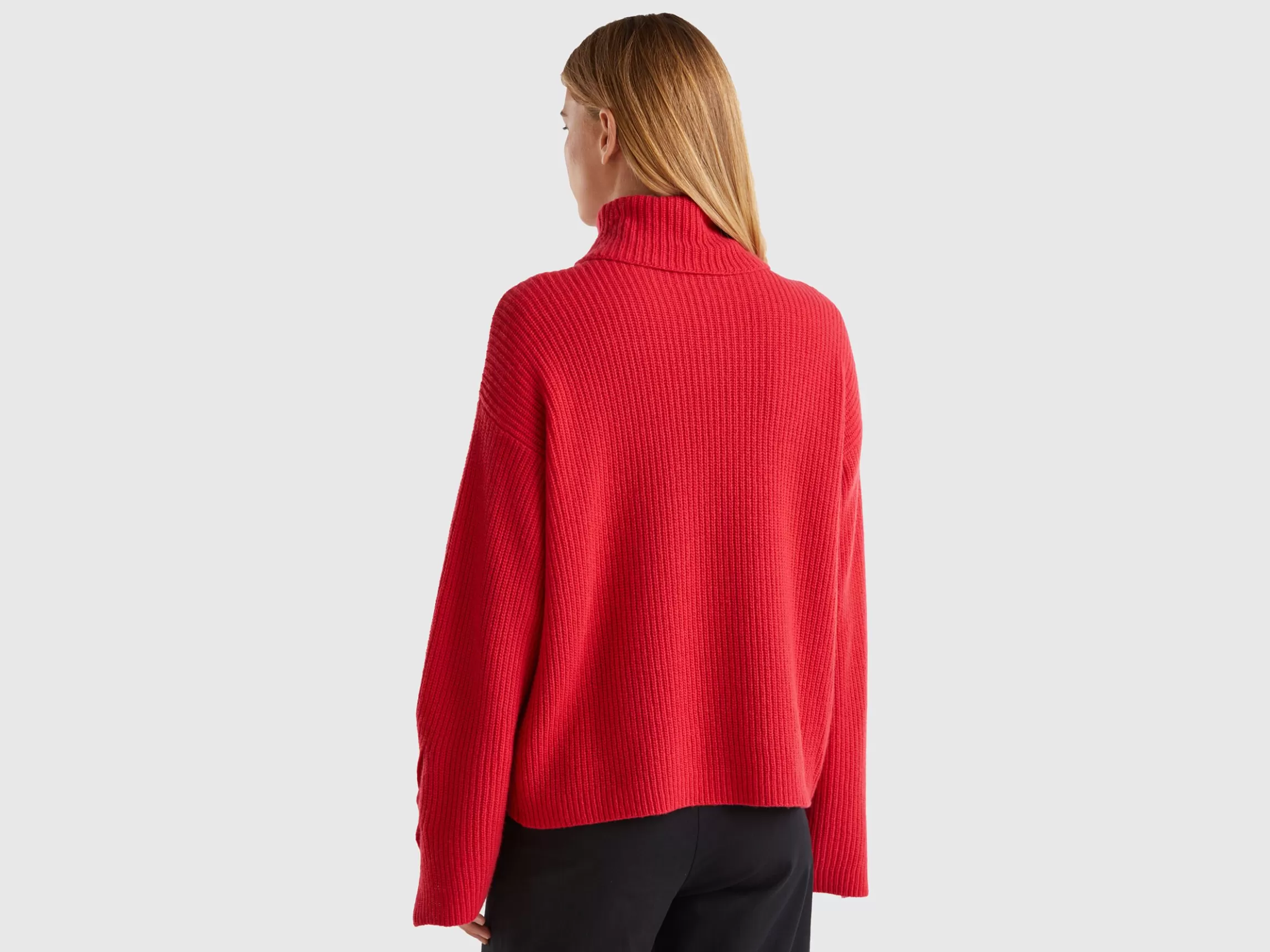 United Colors of Benetton Turtleneck with wide collar