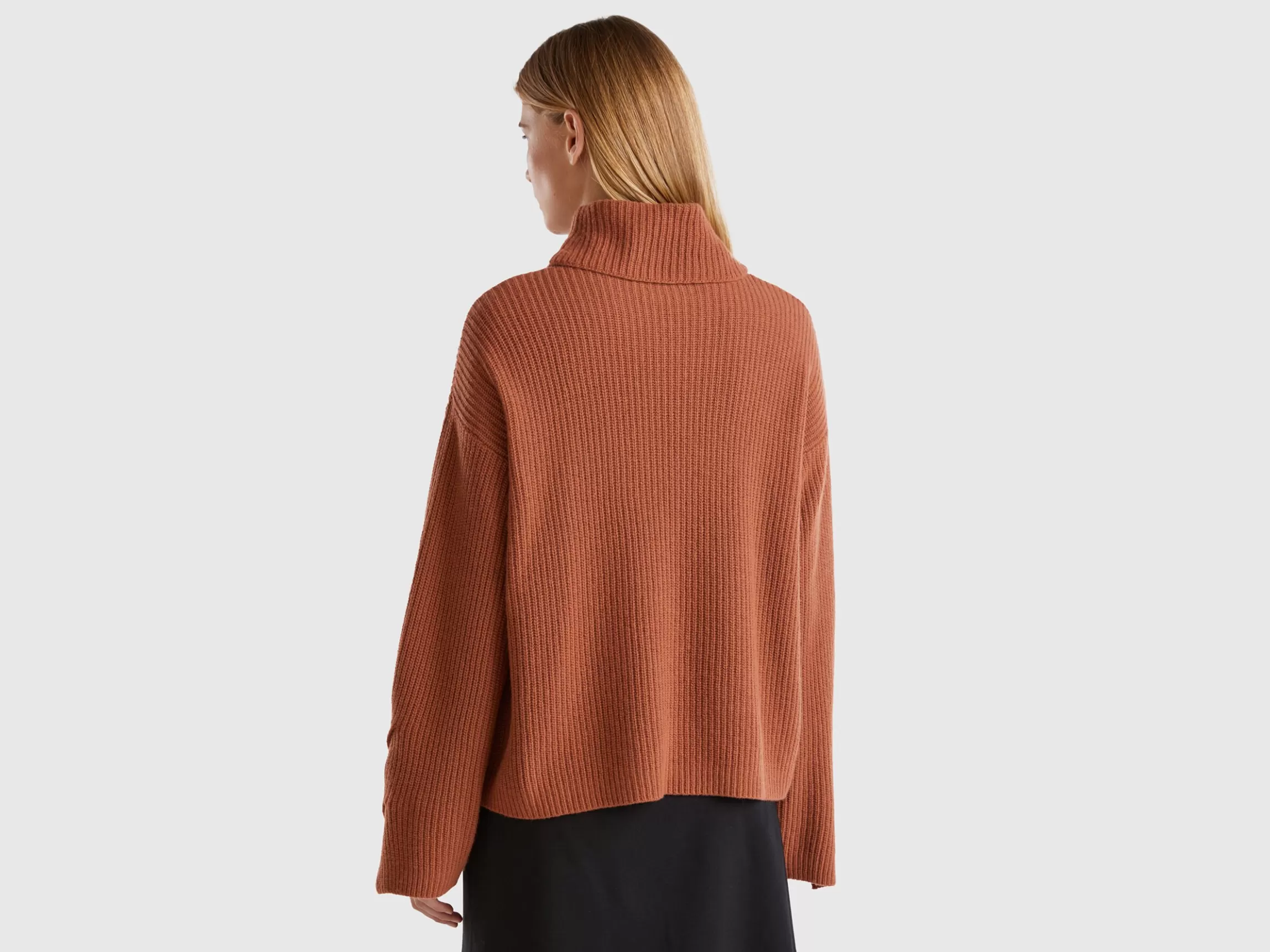 United Colors of Benetton Turtleneck with wide collar