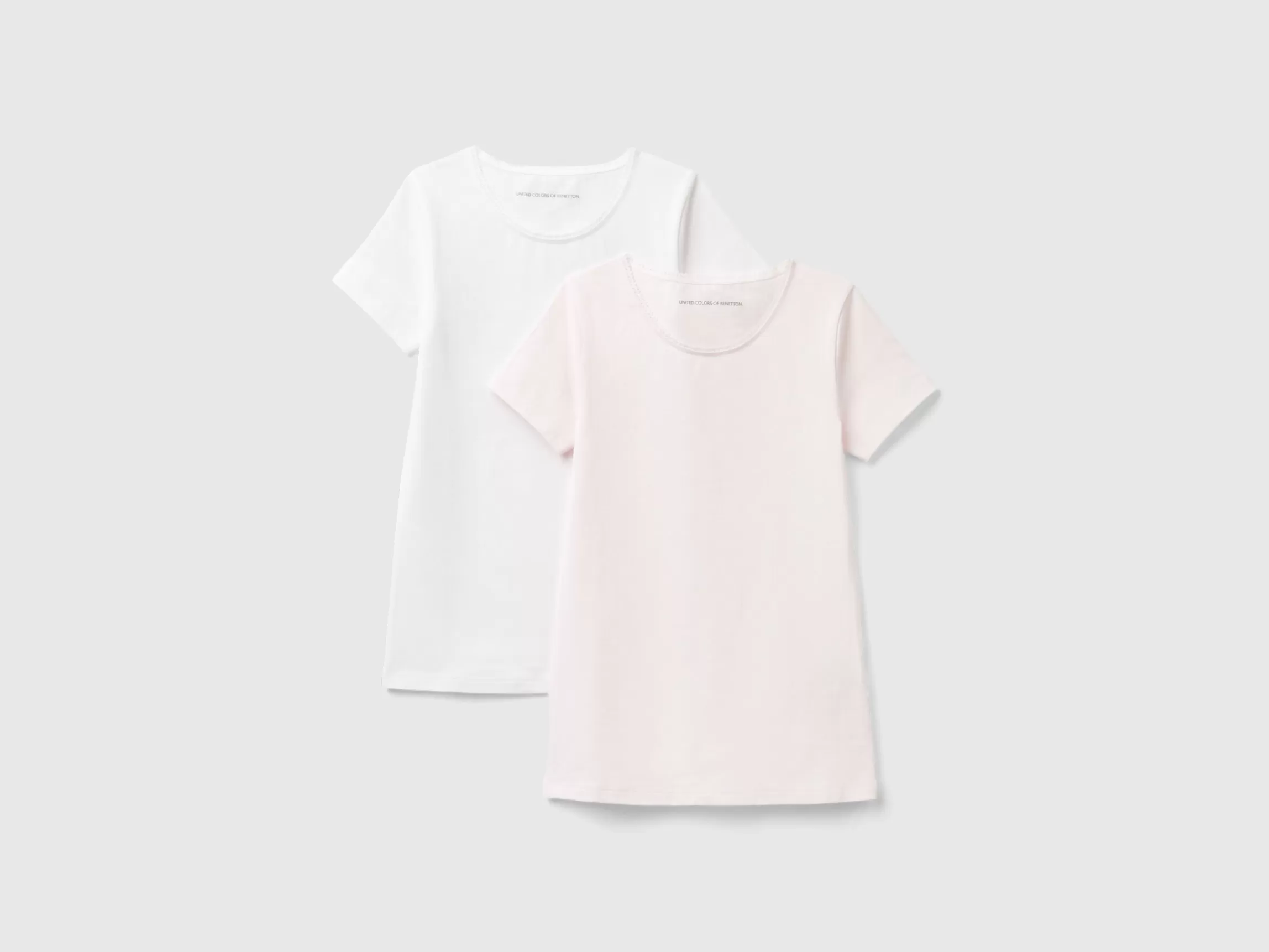 United Colors of Benetton Two t-shirts in stretch cotton