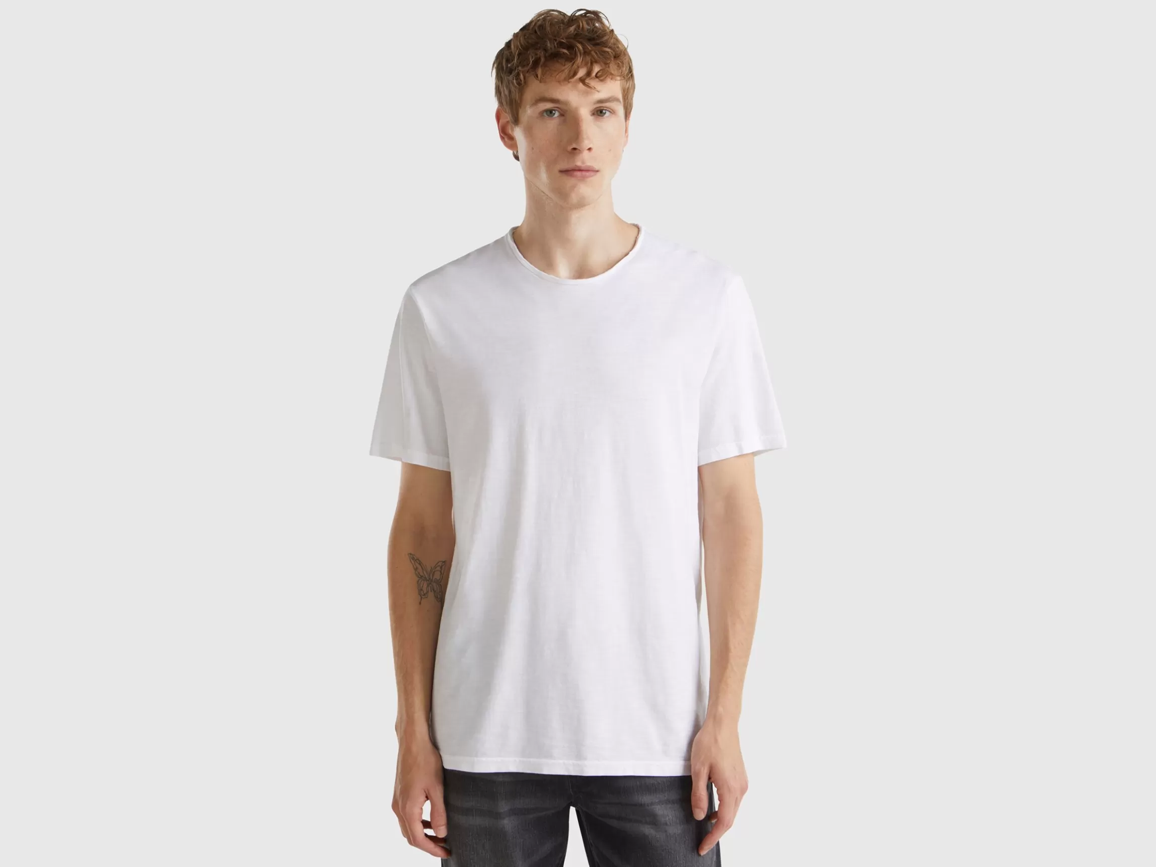 United Colors of Benetton t-shirt in slub cotton