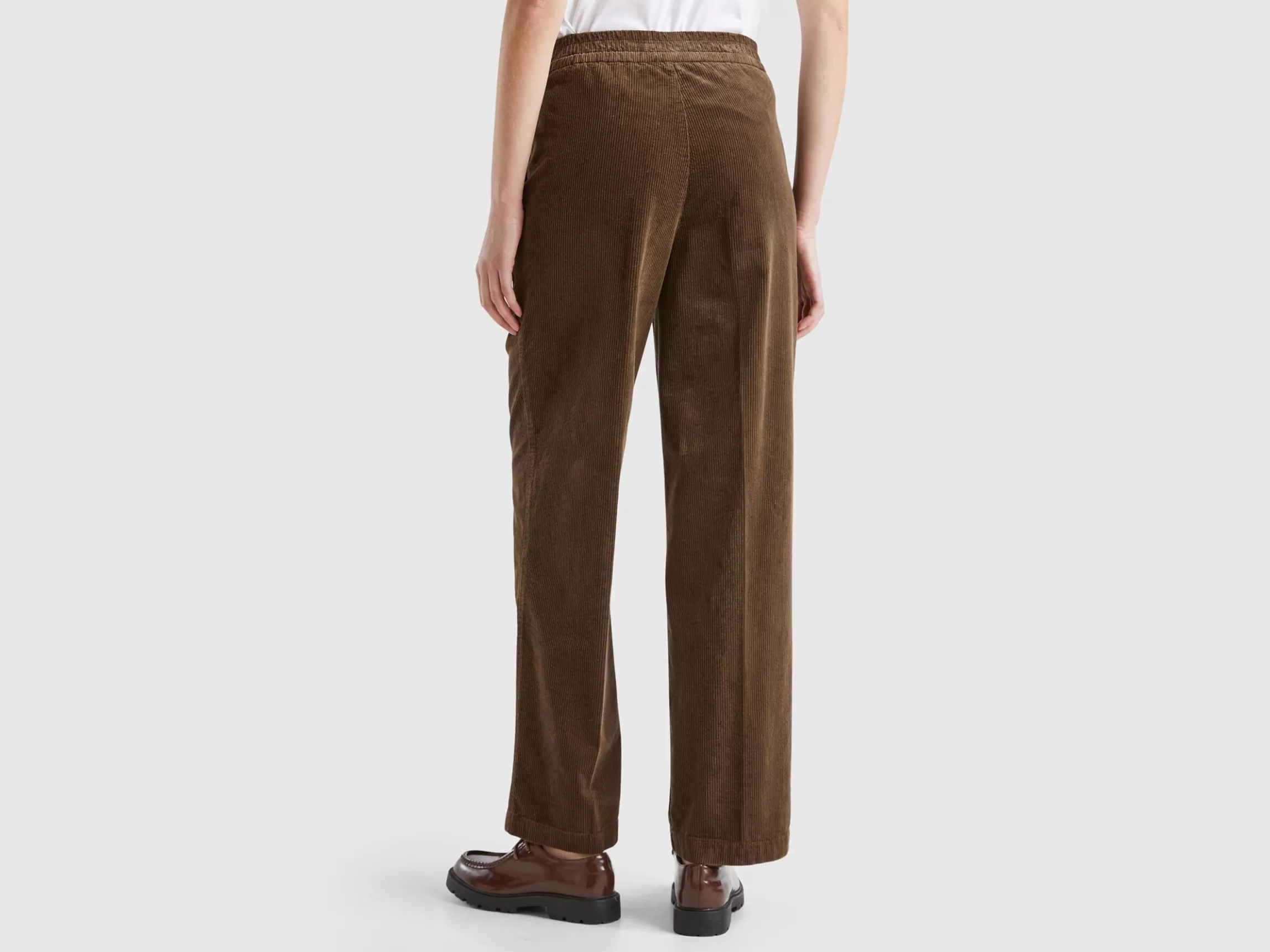 United Colors of Benetton Wide velvet trousers