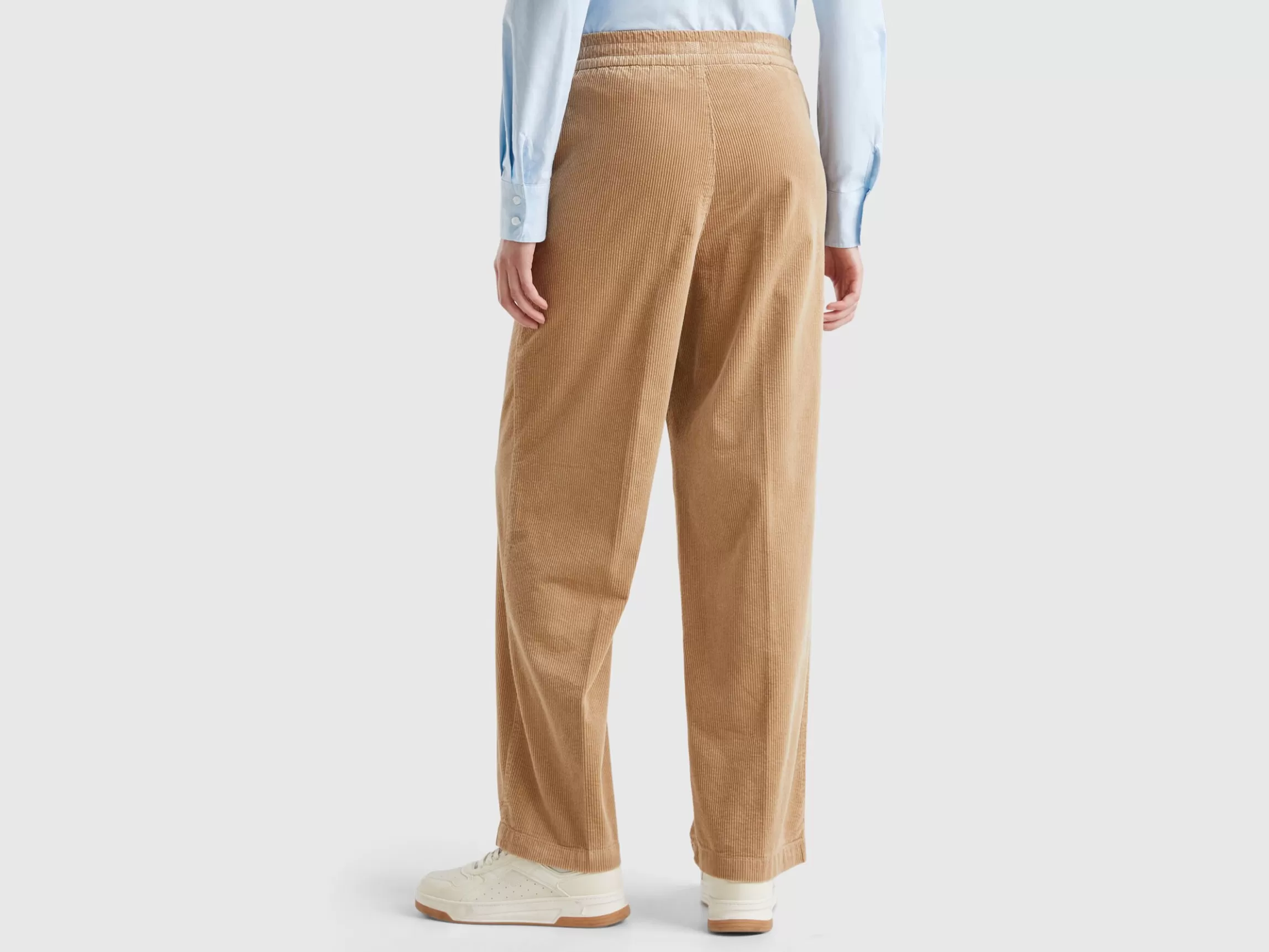 United Colors of Benetton Wide velvet trousers